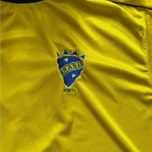 Men’s Vintage Brazil #8 Soccer Jersey High Voltage Brand - Picture 6 of 6